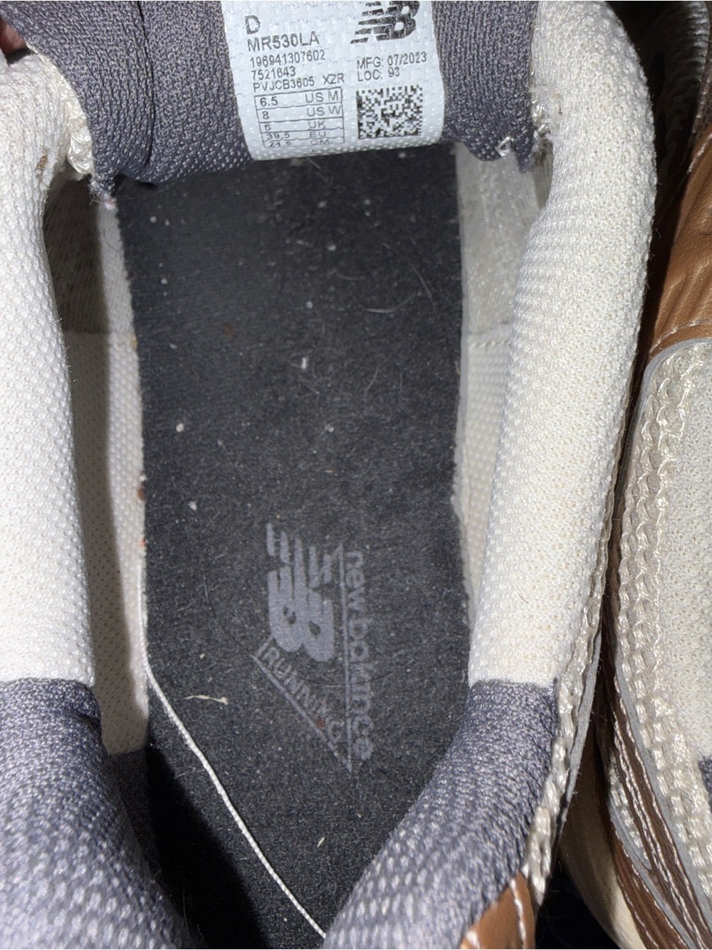 New Balance 530 Turtledove gold metallic Sneakers - Picture 7 of 7